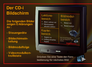 CD-i Bildschirm